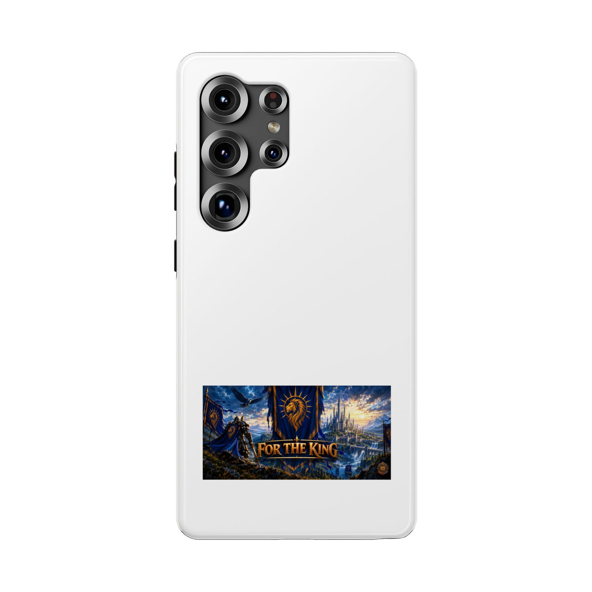For The King – Banner Art – Phone Case