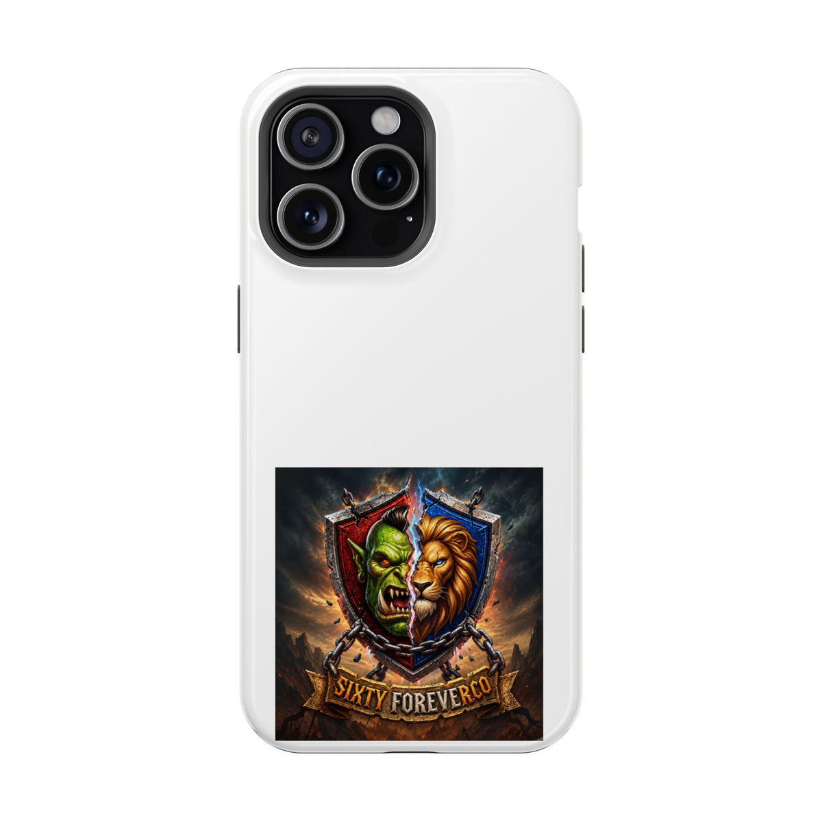 Pick Your Side – Split Shield – Phone Case