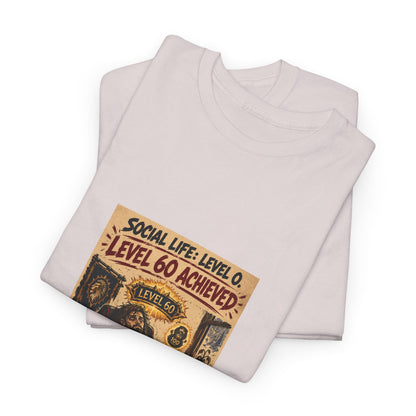 Level 60 Achieved (Blue) – T-Shirt