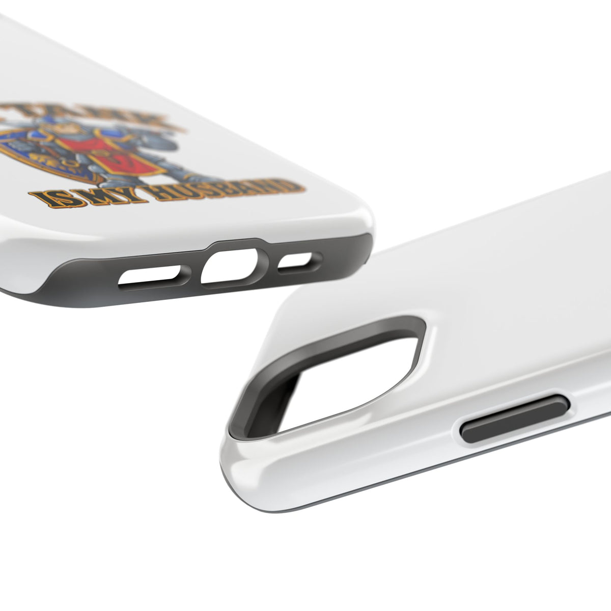 Phone Case — 'My Tank Is My Husband' Heavy-Duty Impact-Resistant Phone Case