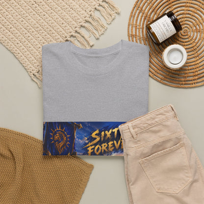 Sixty Forever – Blue Banner – T-Shirt