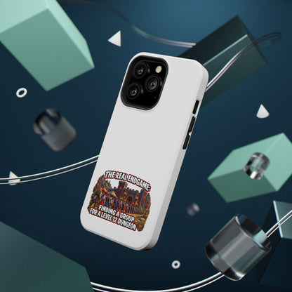 'The Real Endgame: Finding a Group' Heavy-Duty Impact-Resistant Phone Case