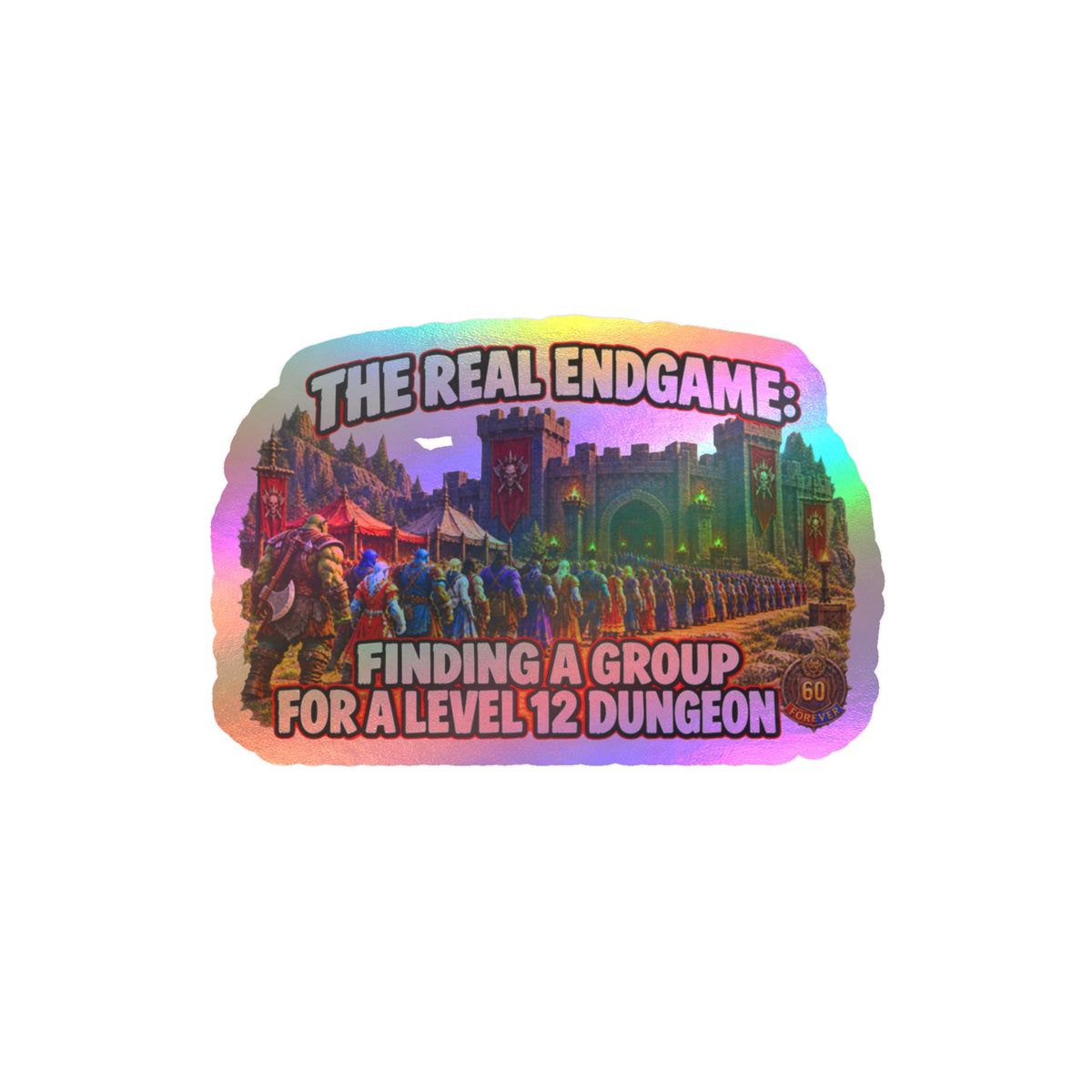 The Real Endgame: Finding a Group – Poster Decal