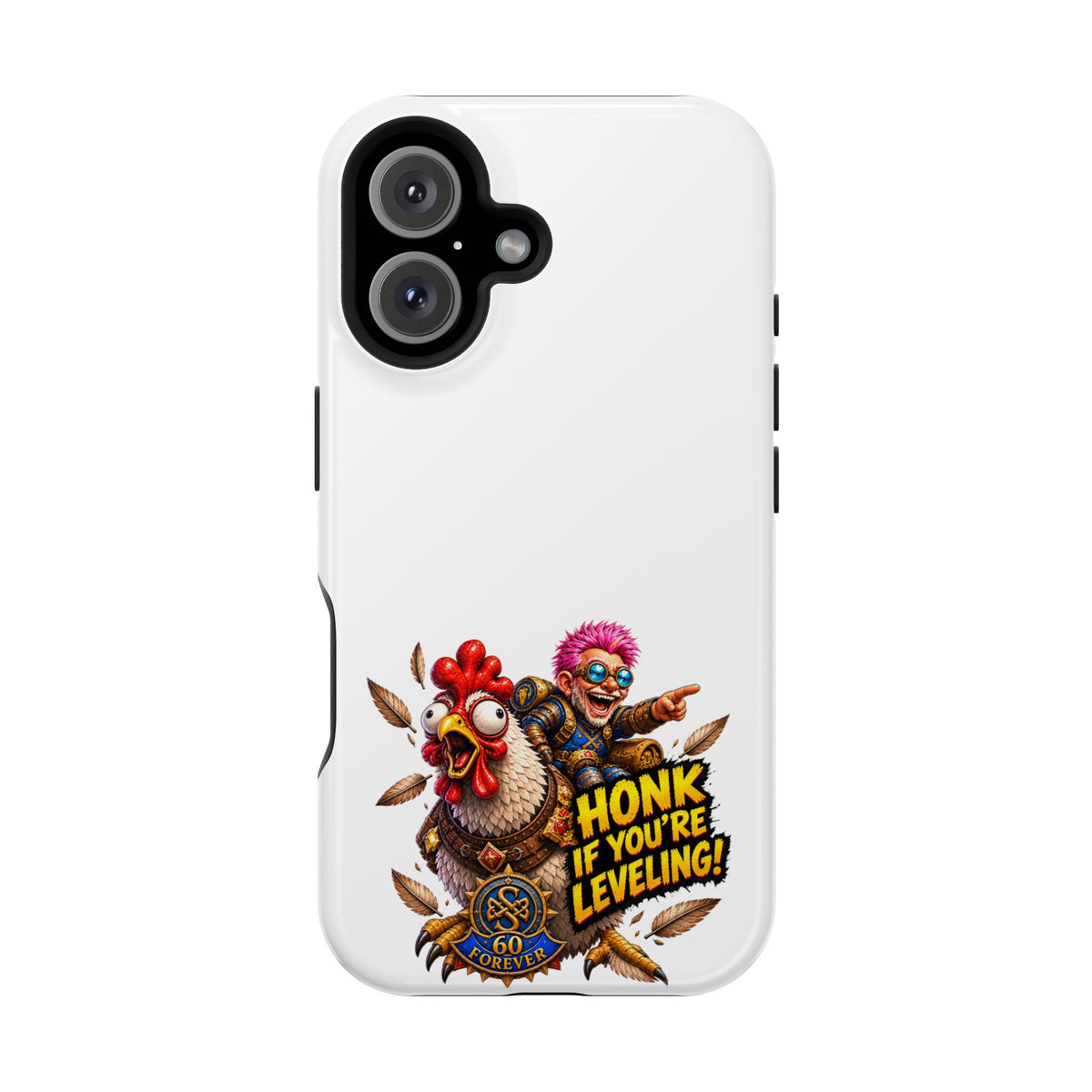 Honk If You're Leveling – Phone Case