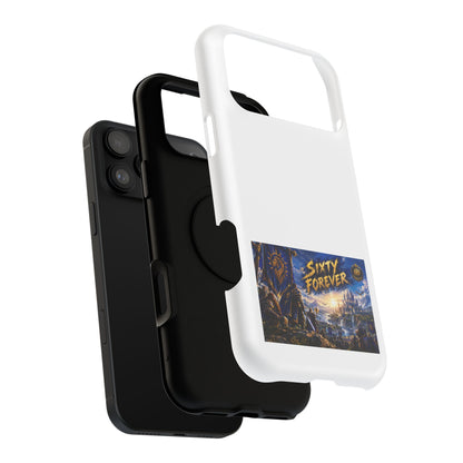 Sixty Forever – Blue Banner – Phone Case