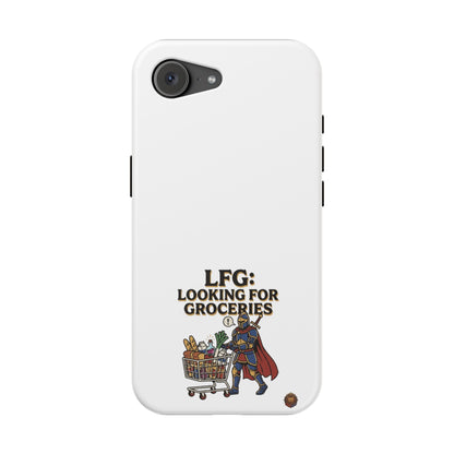Phone Case — 'LFG: Looking for Groceries' Heavy-Duty Impact-Resistant Phone Case