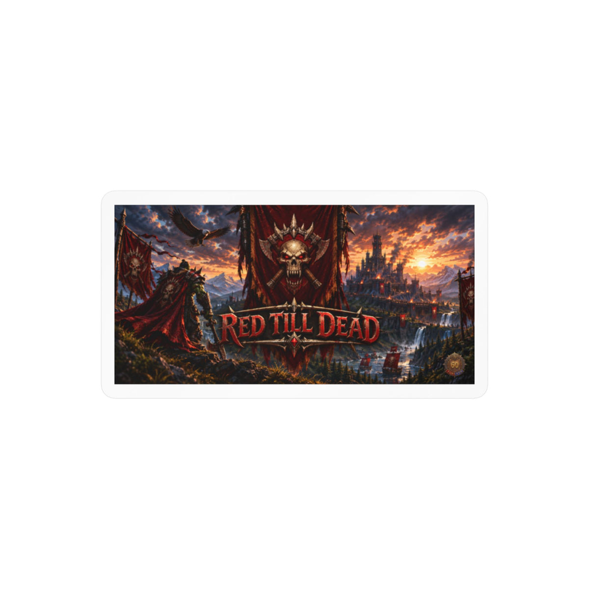 Red Till Dead – Sticker