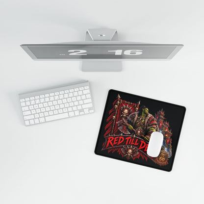Red Till Dead – Orc Warrior – Mouse Pad