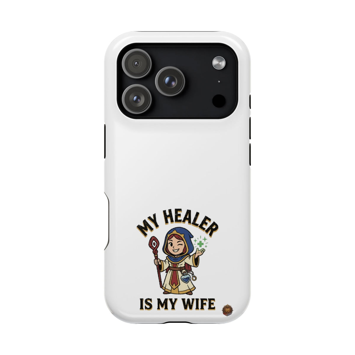 Phone Case — 'My Healer Is My Wife' Heavy-Duty Impact-Resistant Phone Case