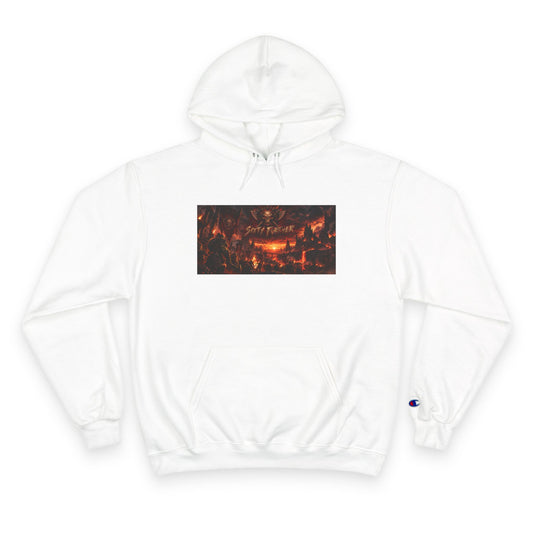 Champion Hoodie — Dark Carnival Graphic Pullover
