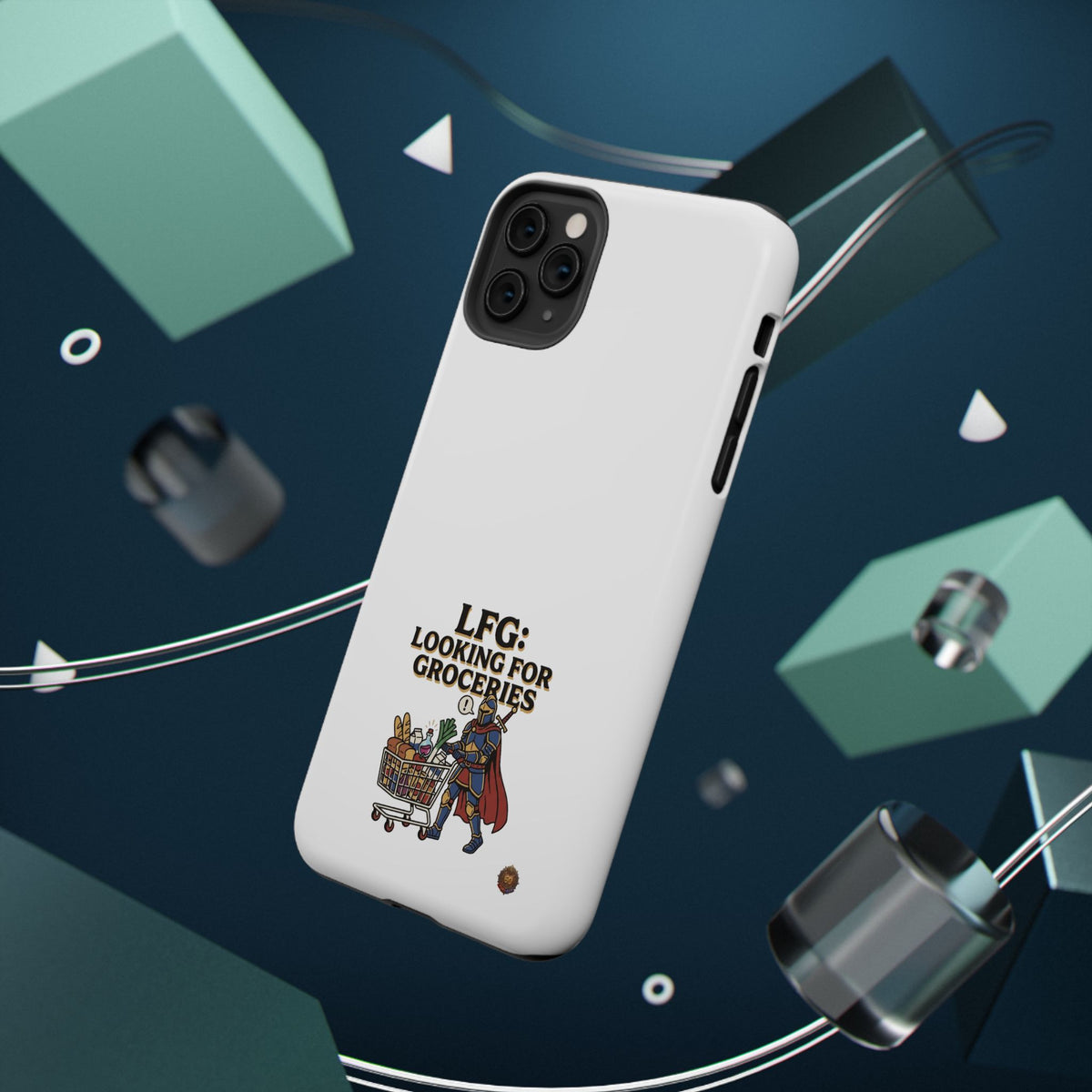 Phone Case — 'LFG: Looking for Groceries' Heavy-Duty Impact-Resistant Phone Case