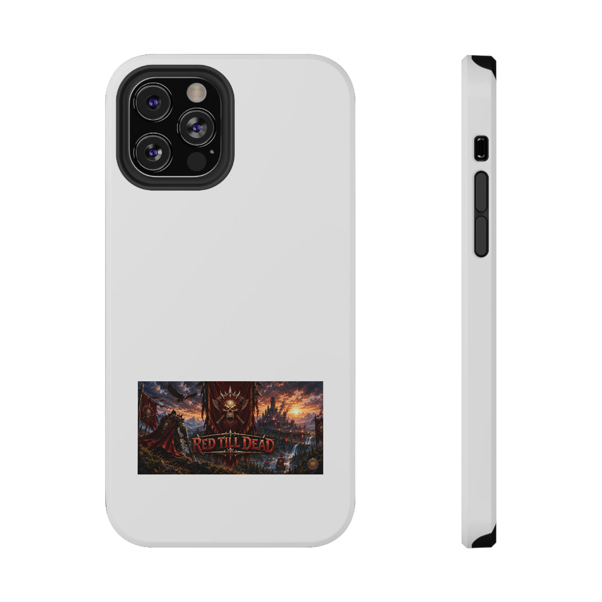 Red Till Dead – Banner Art – Phone Case