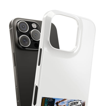 Slim Phone Case — 'Leeroy Jenkins!' Gaming Meme Design