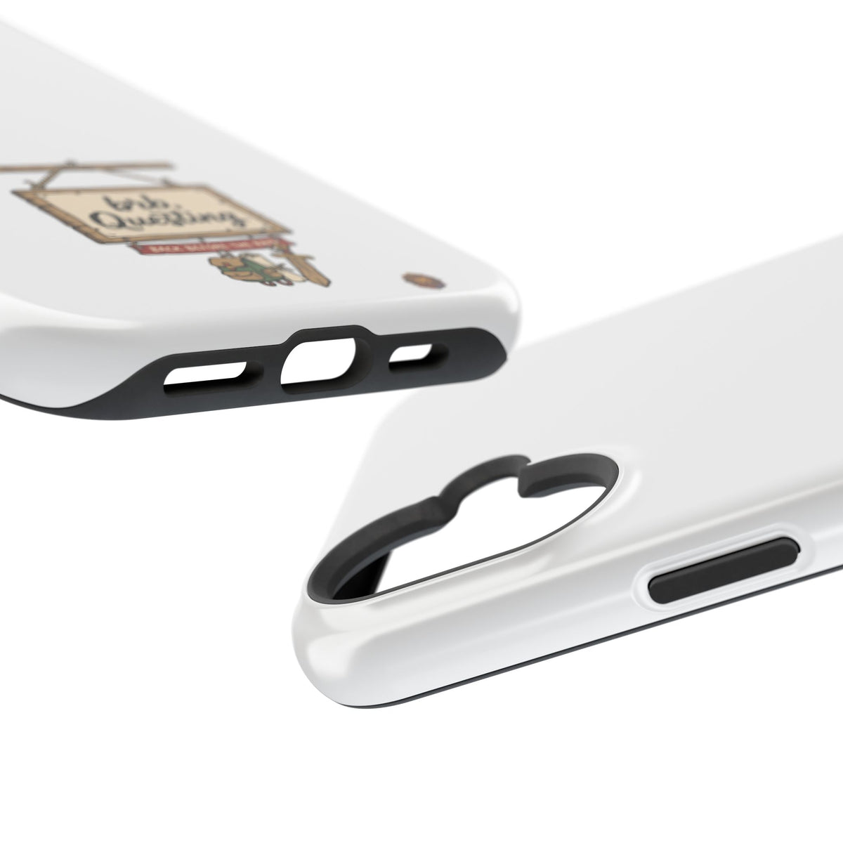 brb, Questing – Phone Case