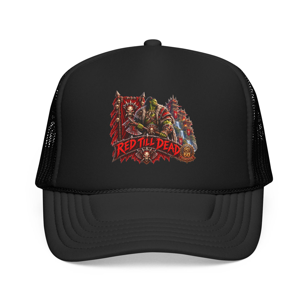 Red Till Dead – Trucker Cap | Sixty Forever Co.