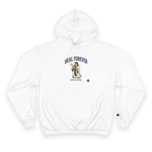 Heal Forever Hoodie - Vintage Angel Graphic Champion Hoodie