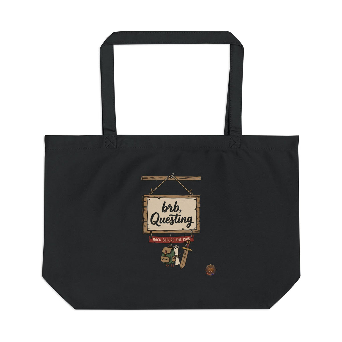 brb, Questing – Tote Bag