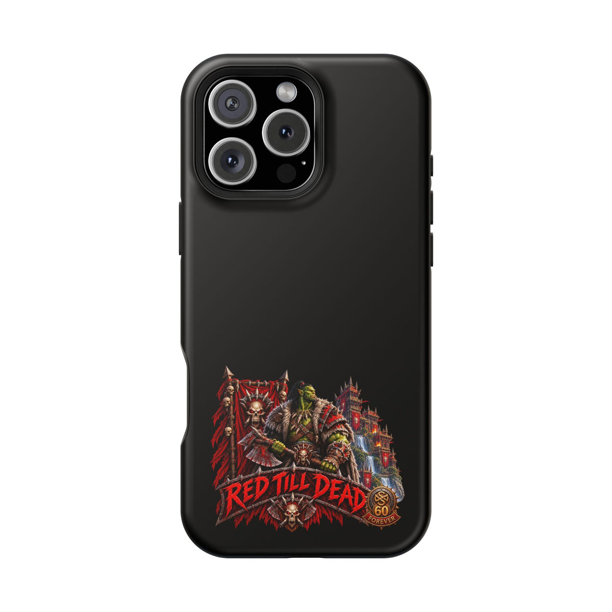 Phone Case — 'Red Till Dead' Heavy-Duty Impact-Resistant Phone Case