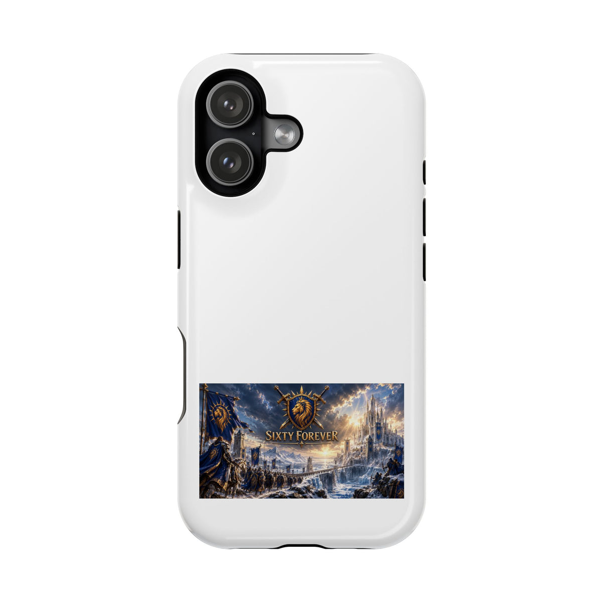 Sixty Forever – Lion Shield – Phone Case