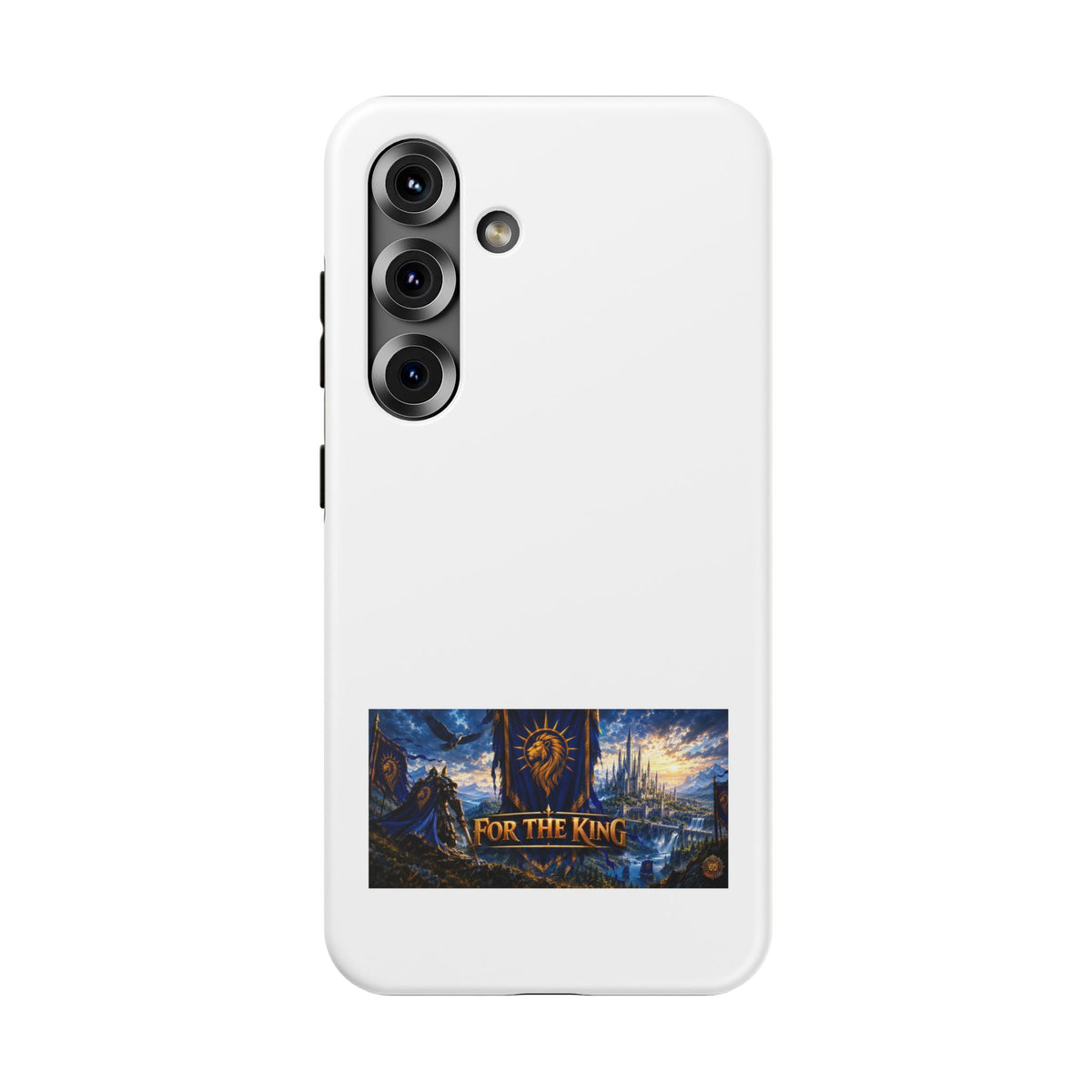 For The King – Banner Art – Phone Case