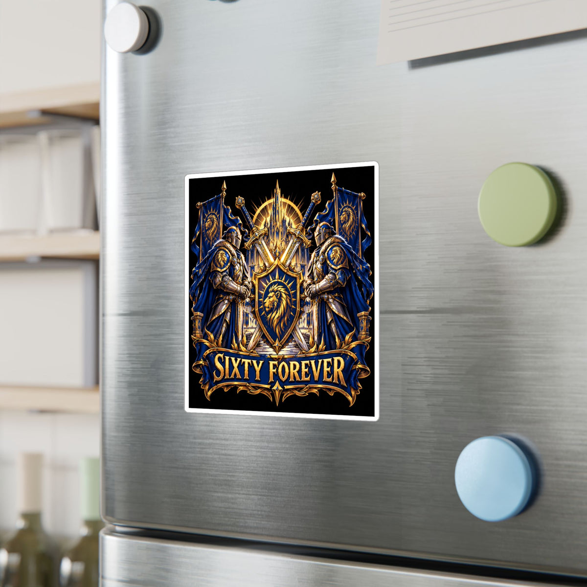 For The King – Crest – Poster Decal