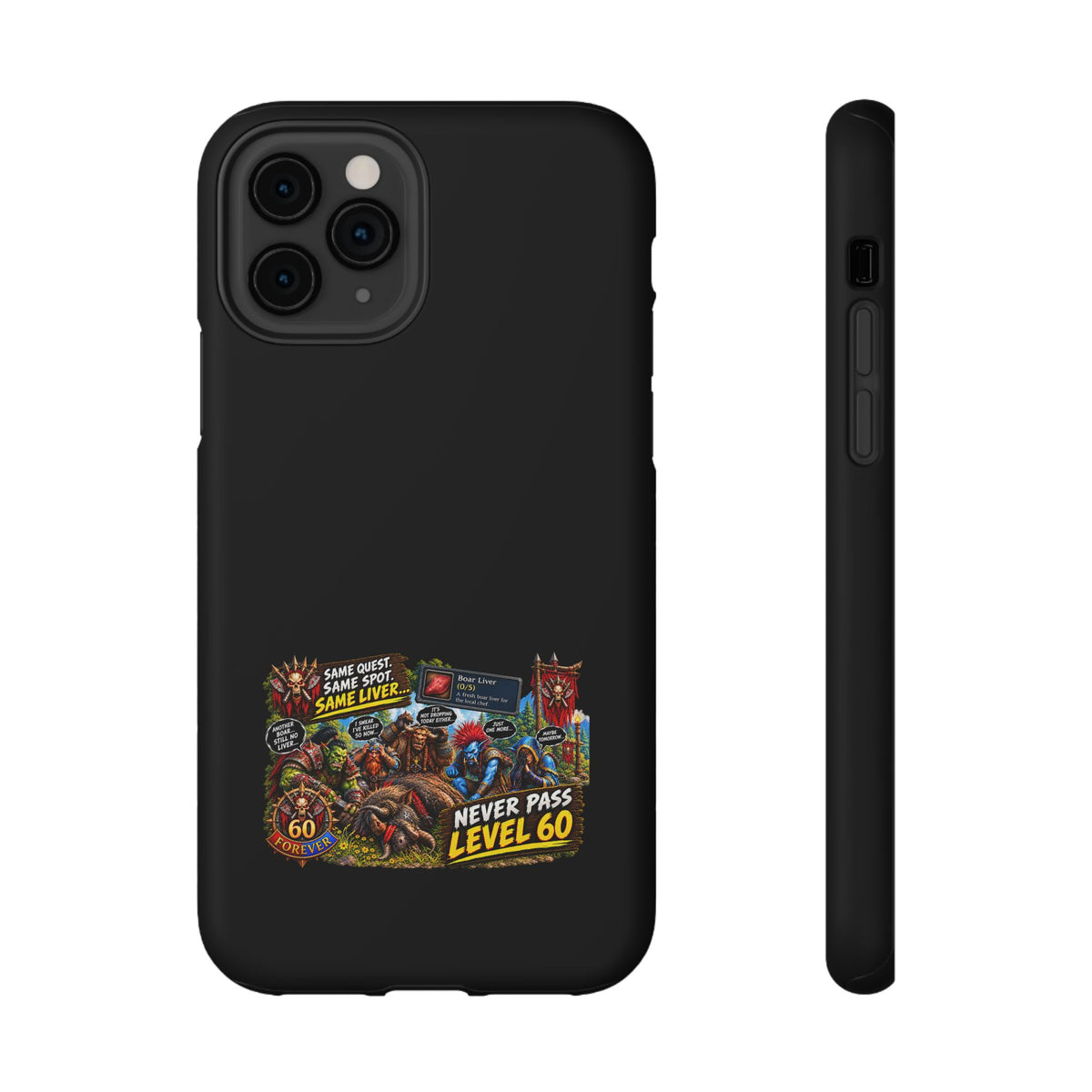 Phone Case — 'Same Quest, Same Spot' Heavy-Duty Impact-Resistant Phone Case