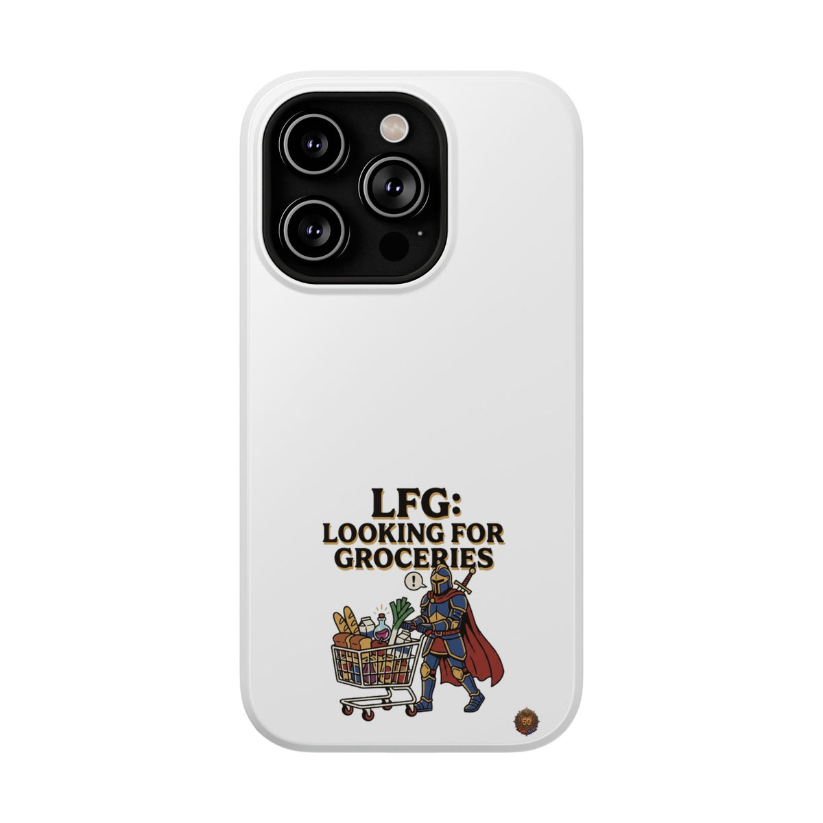Phone Case — 'LFG: Looking for Groceries' Heavy-Duty Impact-Resistant Phone Case