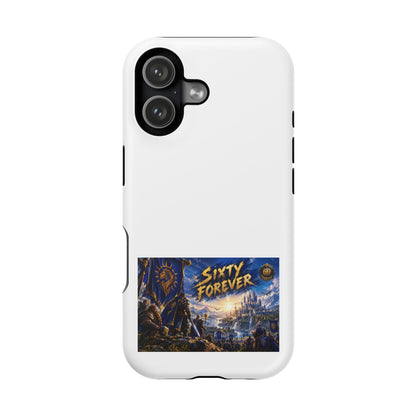 Sixty Forever – Blue Banner – Phone Case