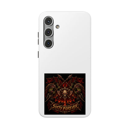 Sixty Forever – Skull & Axes – Phone Case