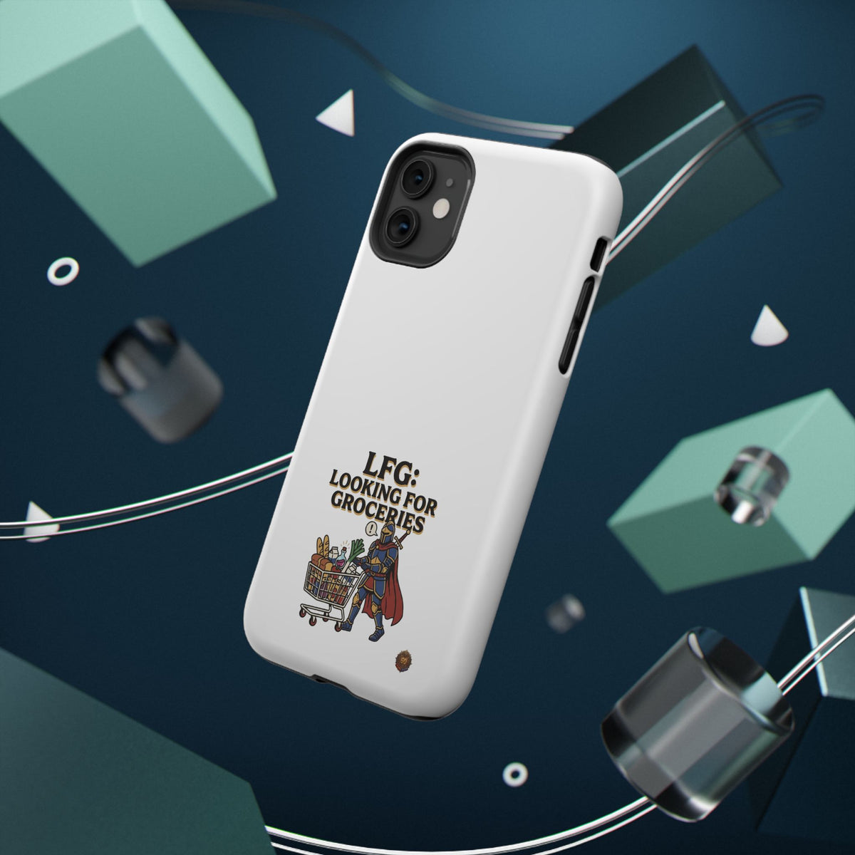 Phone Case — 'LFG: Looking for Groceries' Heavy-Duty Impact-Resistant Phone Case
