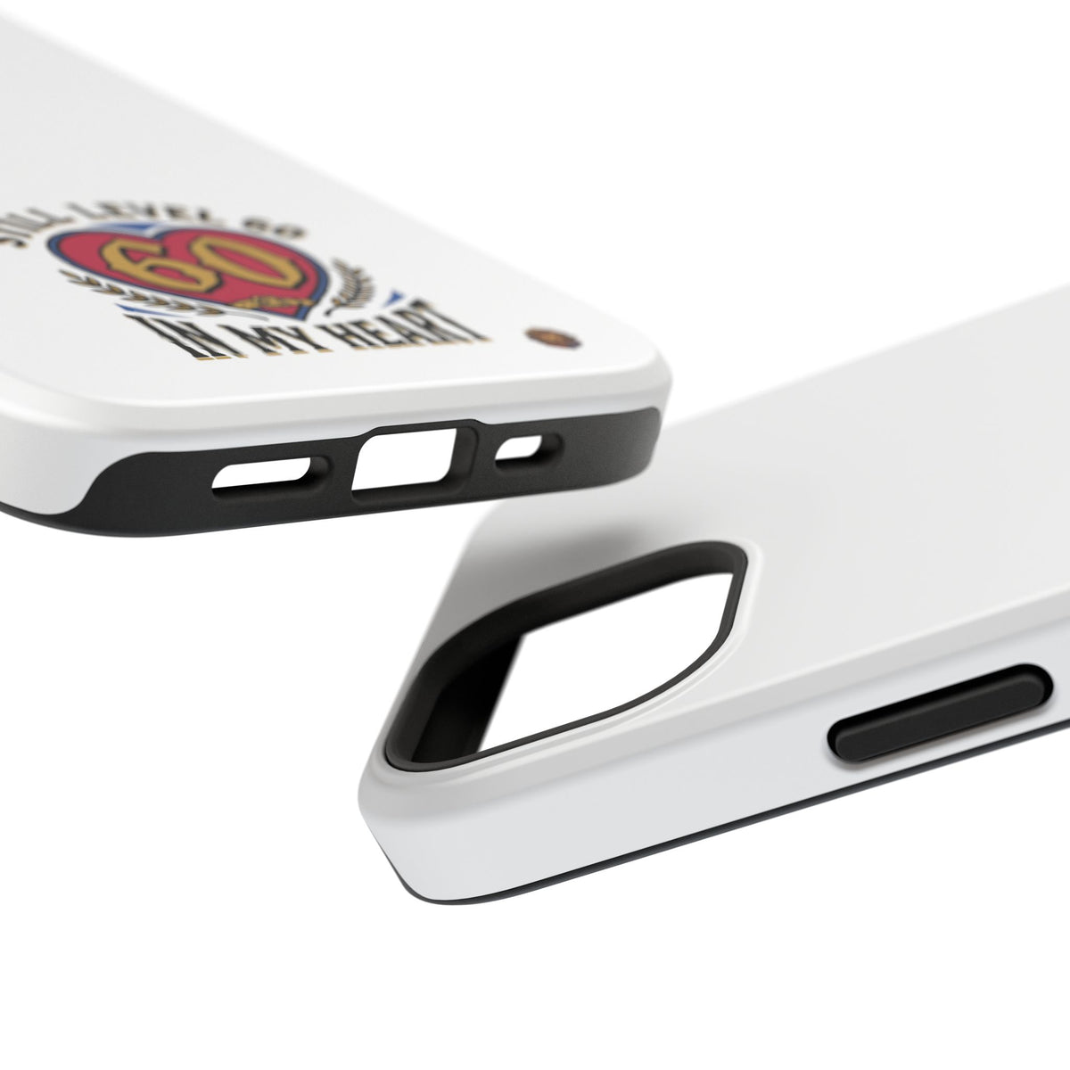Phone Case — 'Still Level 60 In My Heart' Heavy-Duty Impact-Resistant Phone Case