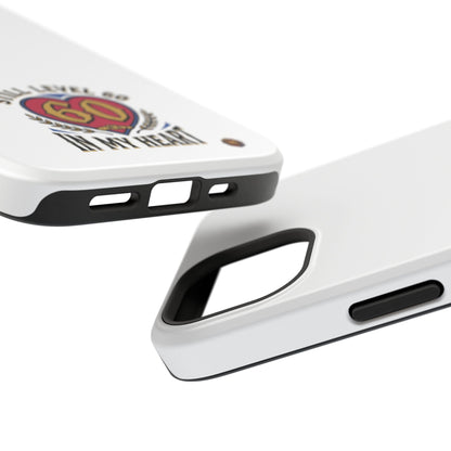 Phone Case — 'Still Level 60 In My Heart' Heavy-Duty Impact-Resistant Phone Case