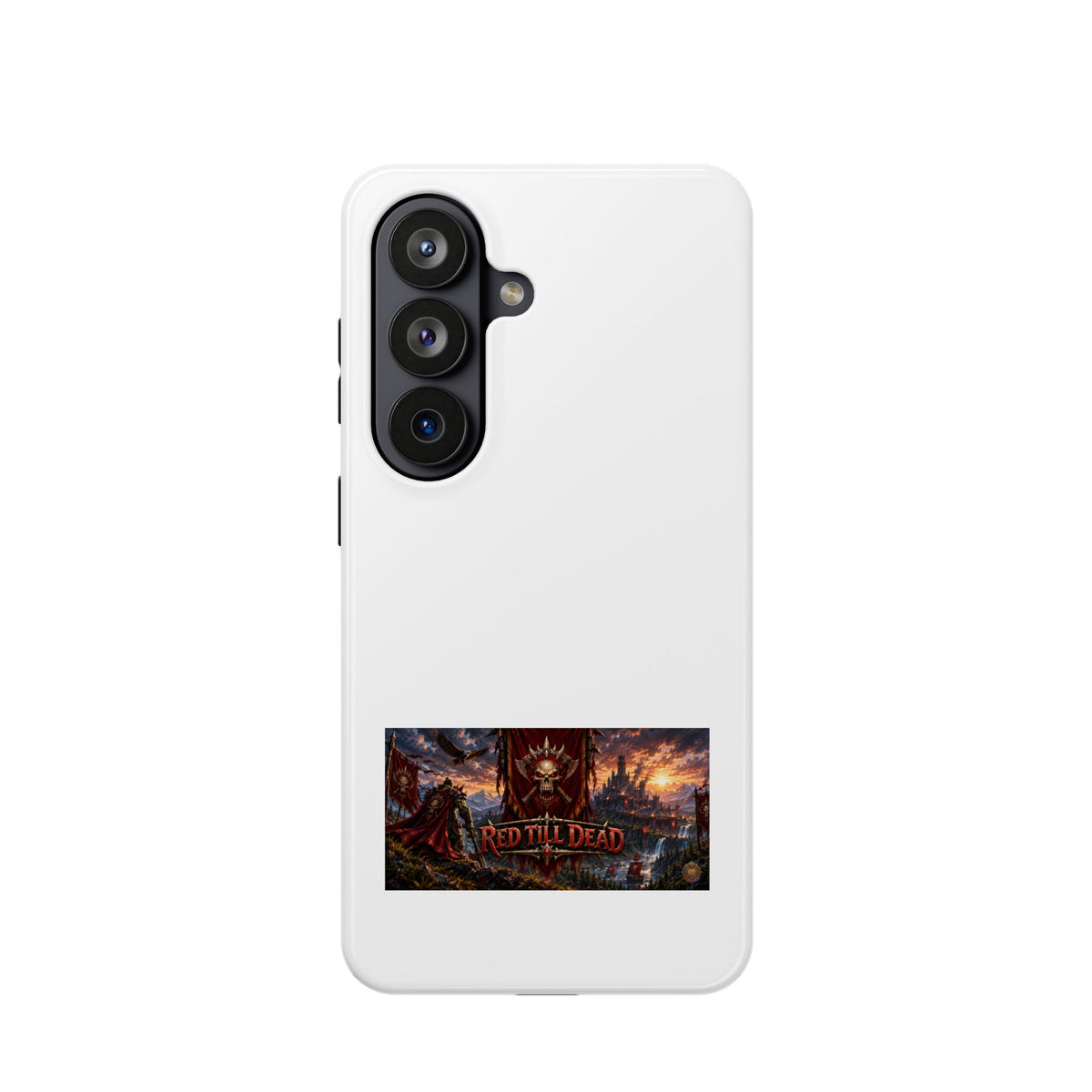 Red Till Dead – Banner Art – Phone Case