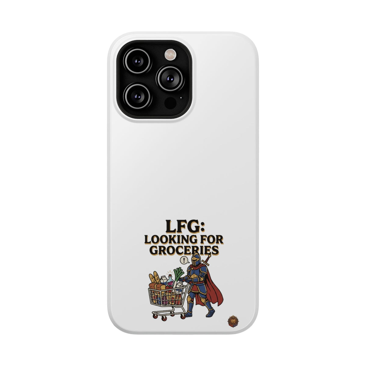 Phone Case — 'LFG: Looking for Groceries' Heavy-Duty Impact-Resistant Phone Case