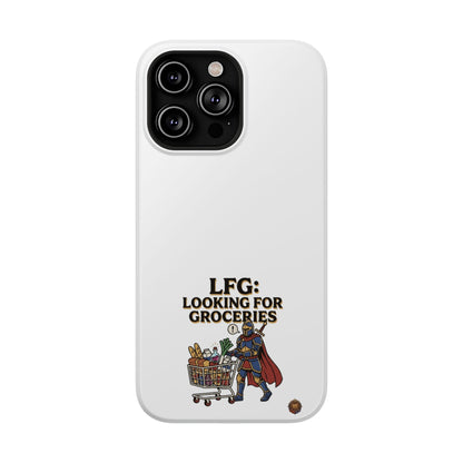 Phone Case — 'LFG: Looking for Groceries' Heavy-Duty Impact-Resistant Phone Case