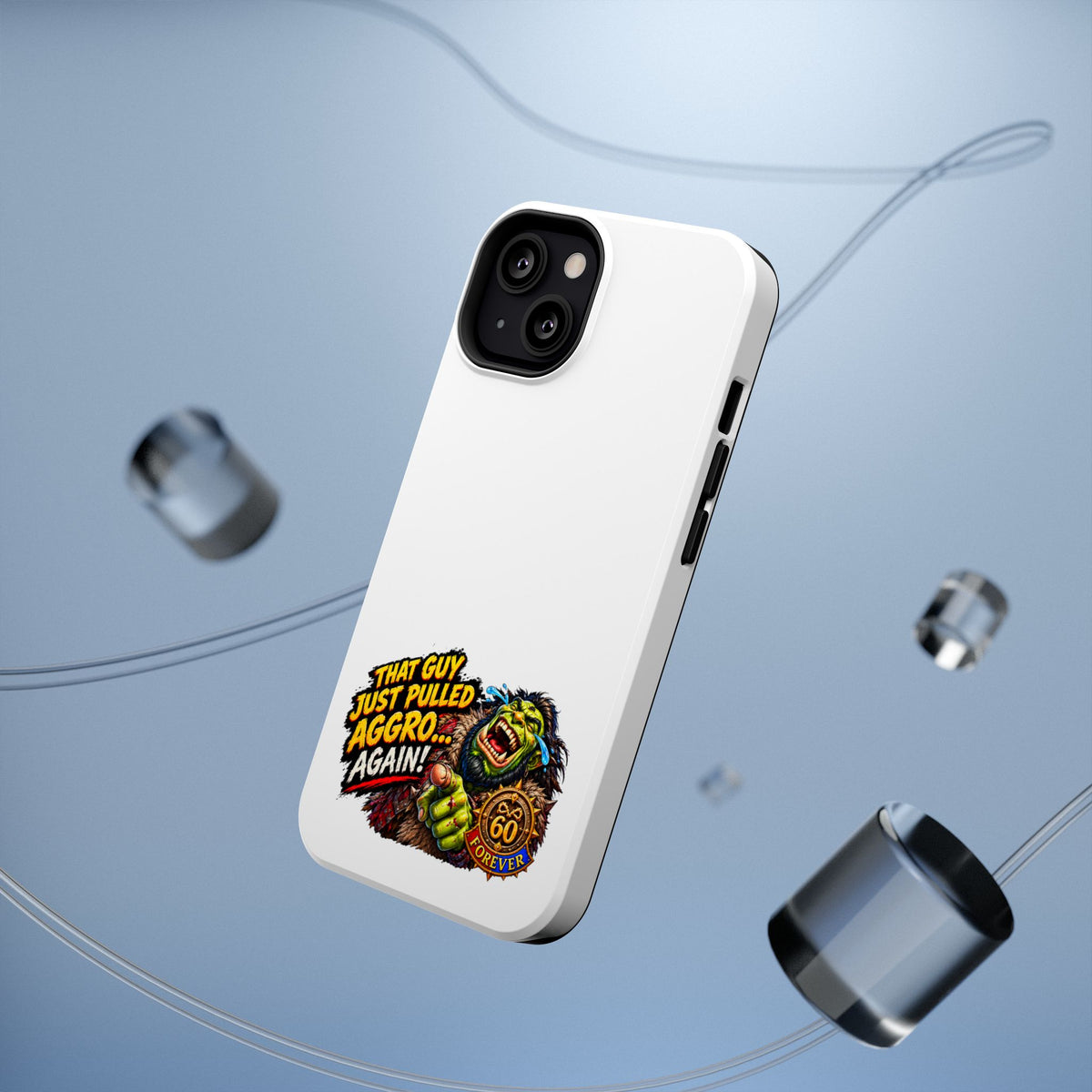 Phone Case — 'That Guy Just Pulled Aggro… Again' Heavy-Duty Impact-Resistant Phone Case
