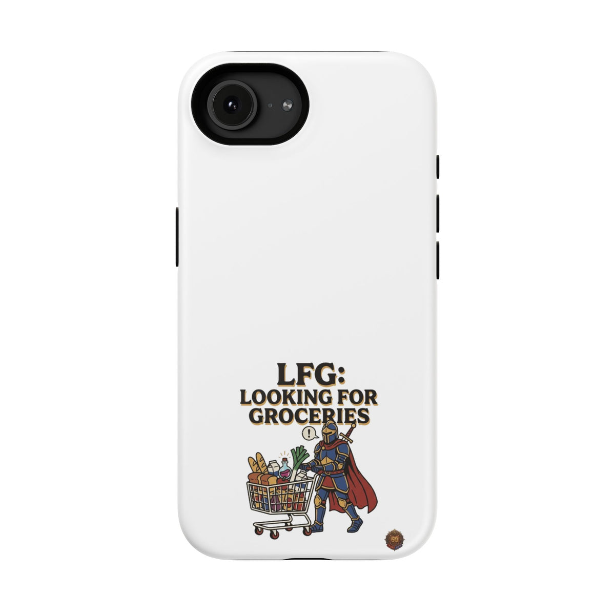 Phone Case — 'LFG: Looking for Groceries' Heavy-Duty Impact-Resistant Phone Case
