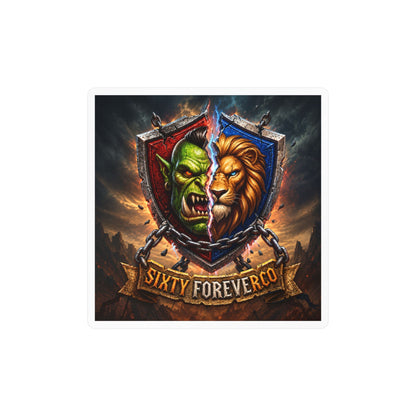 Pick Your Side – Split Shield – Sticker
