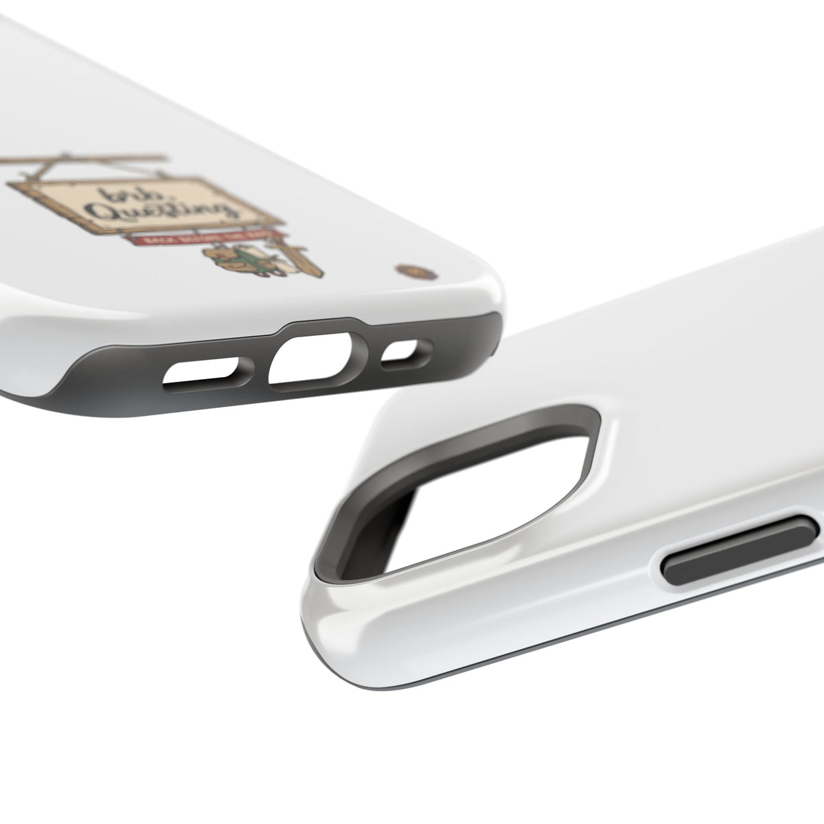 brb, Questing – Phone Case