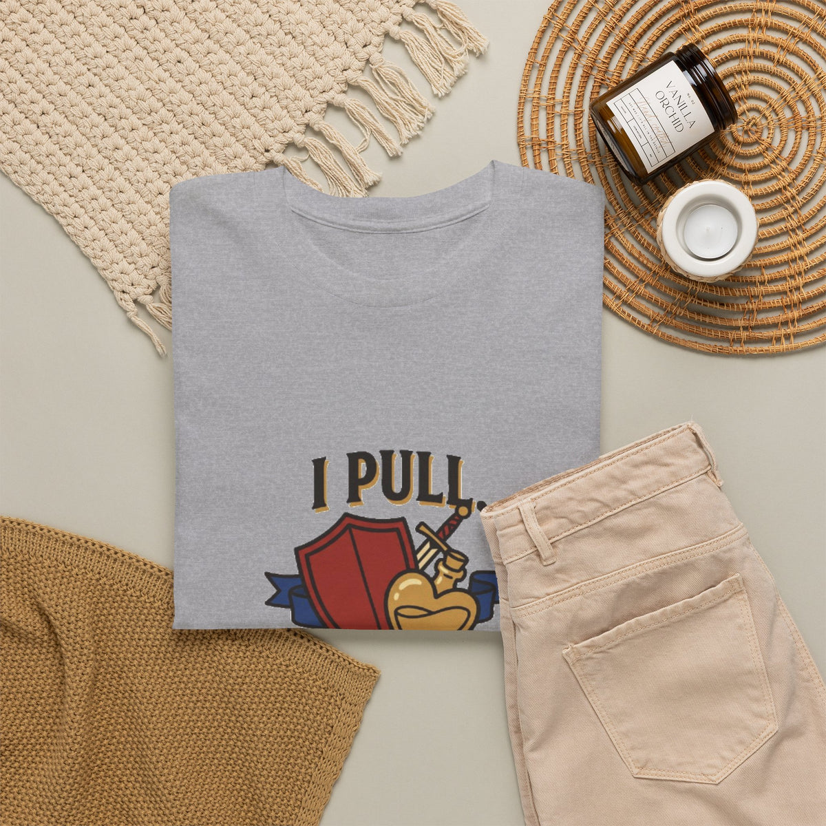 I Pull. She Heals. – T-Shirt