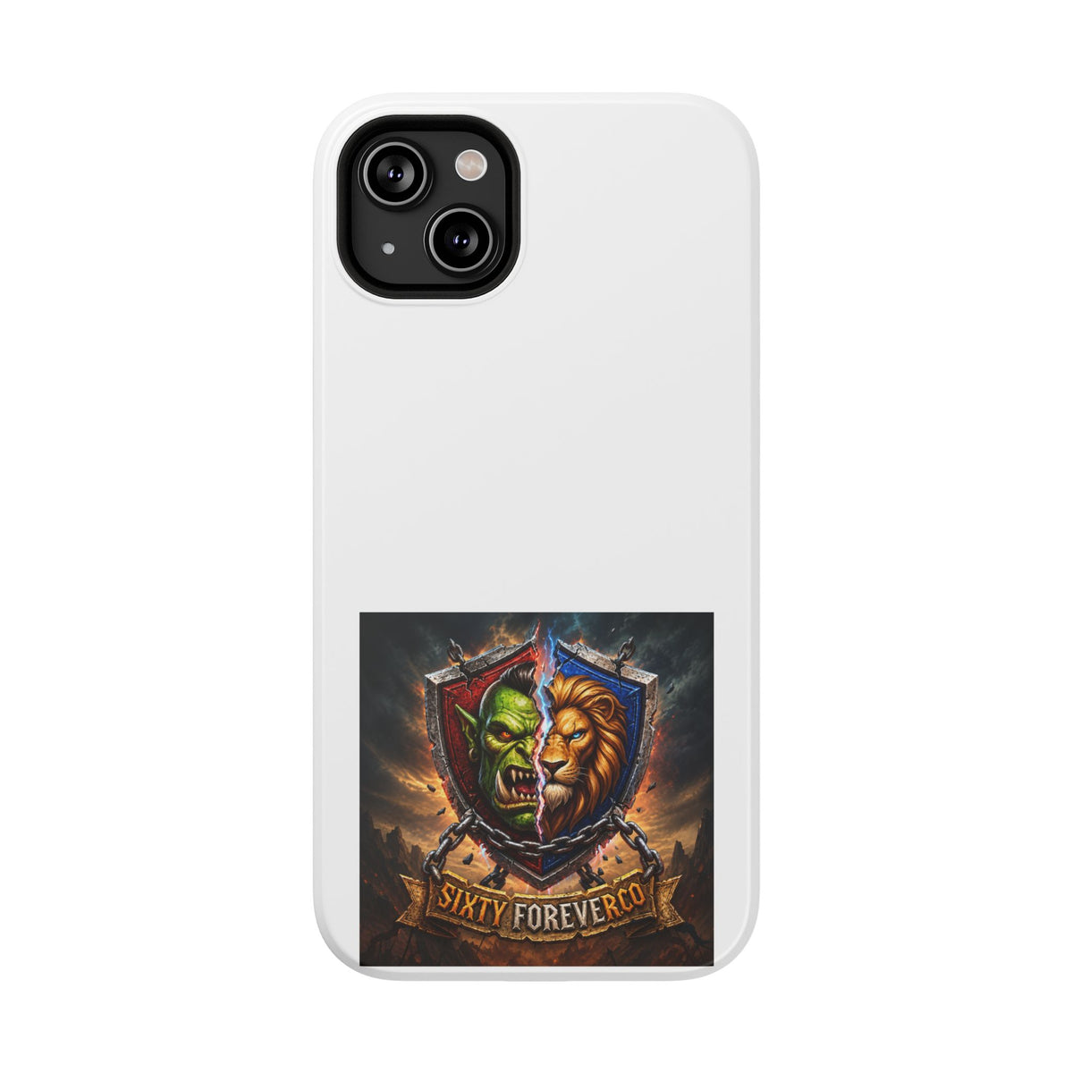 Pick Your Side – Split Shield – Phone Case