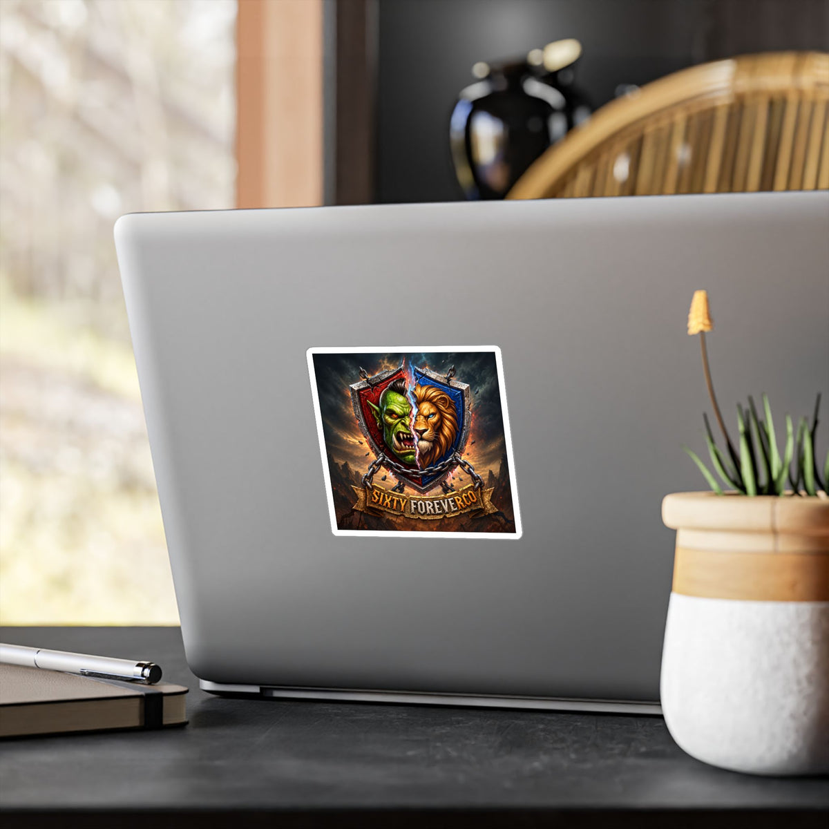 Pick Your Side – Split Shield – Sticker