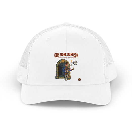Trucker Hat — "One More Dungeon" Retro RPG Gamer Cap