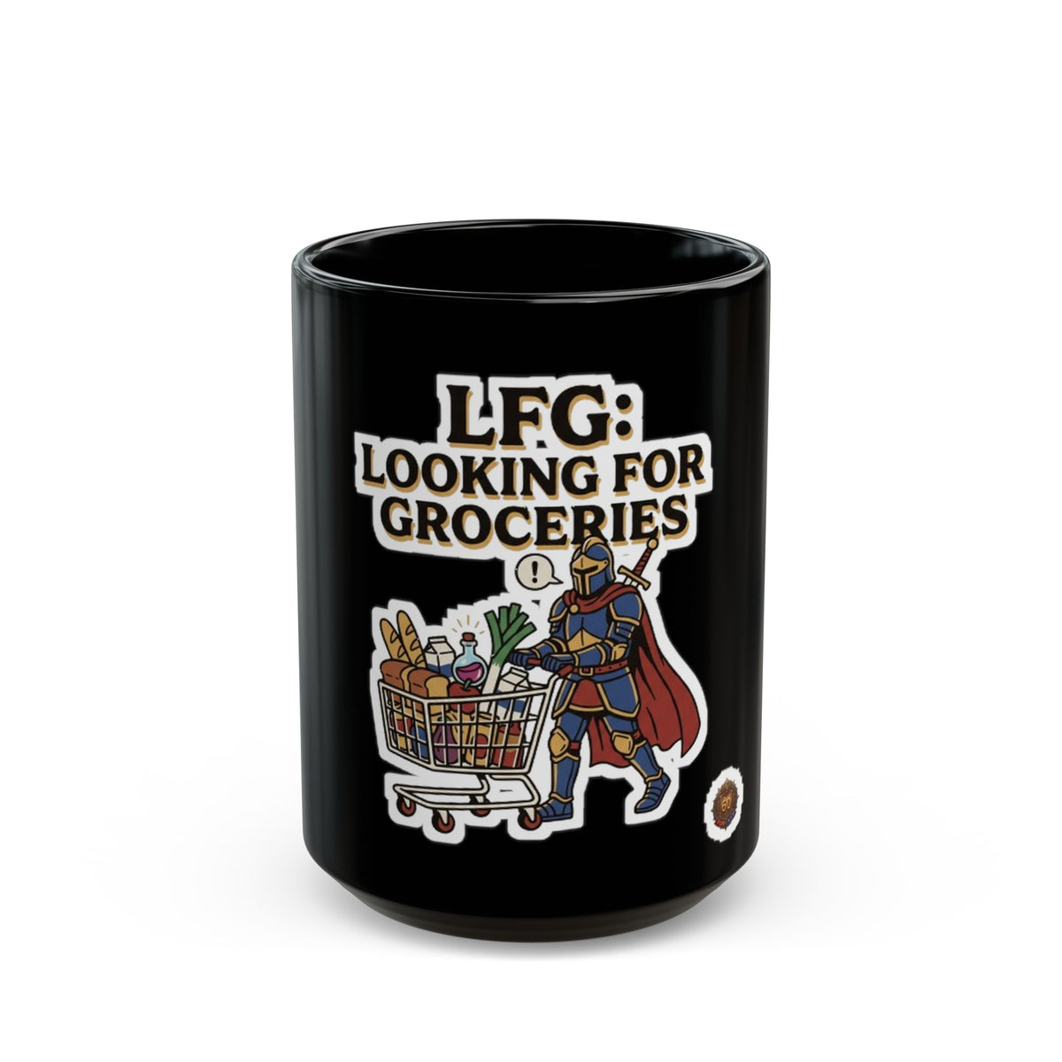 LFG: Looking for Groceries – Black Mug (11oz & 15oz)