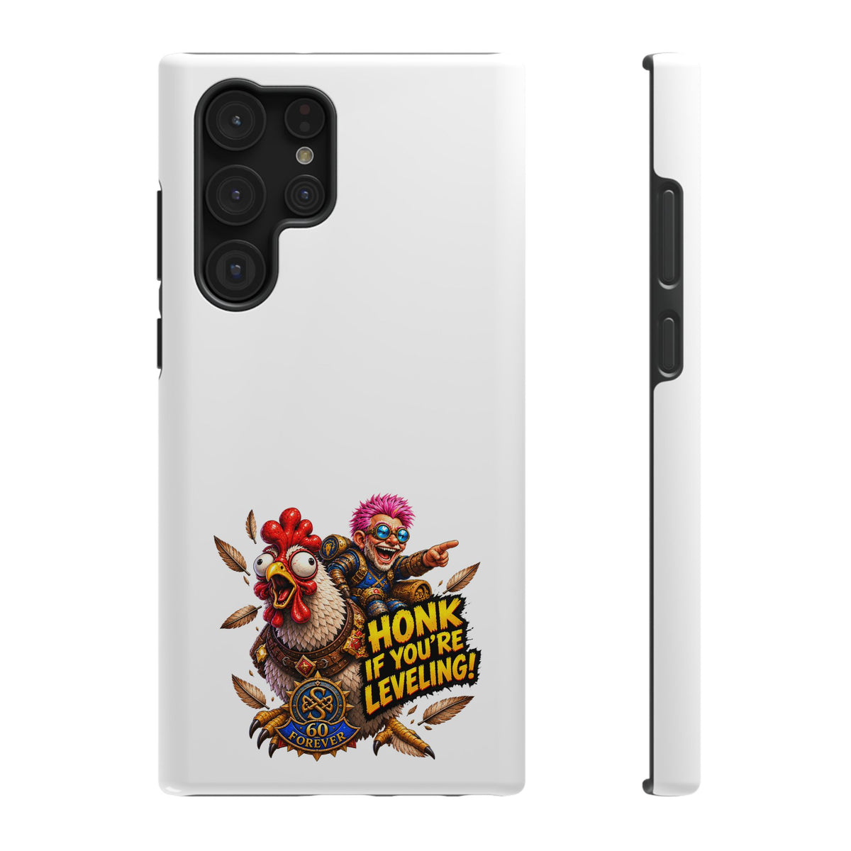 Honk If You're Leveling – Phone Case