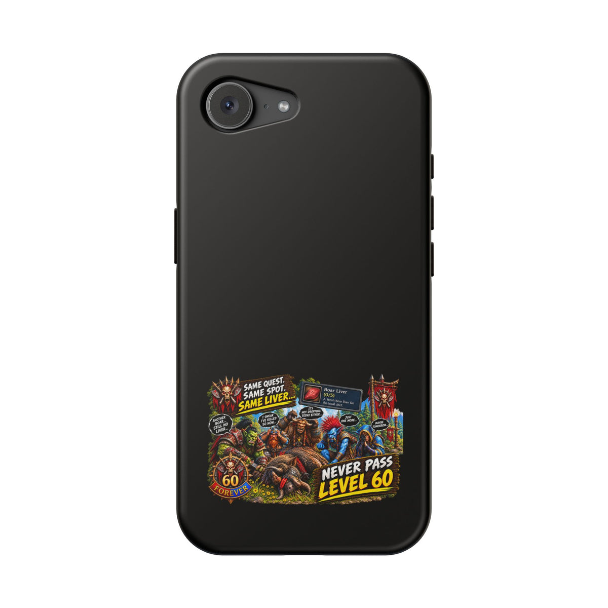 Phone Case — 'Same Quest, Same Spot' Heavy-Duty Impact-Resistant Phone Case