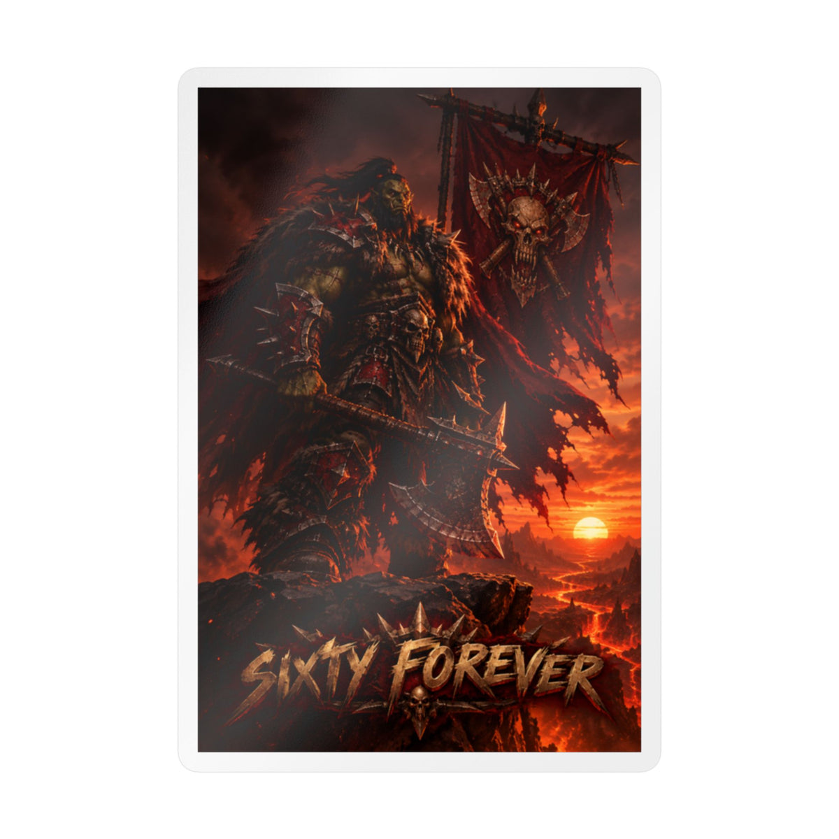 Red Till Dead – Banner – Poster Decal