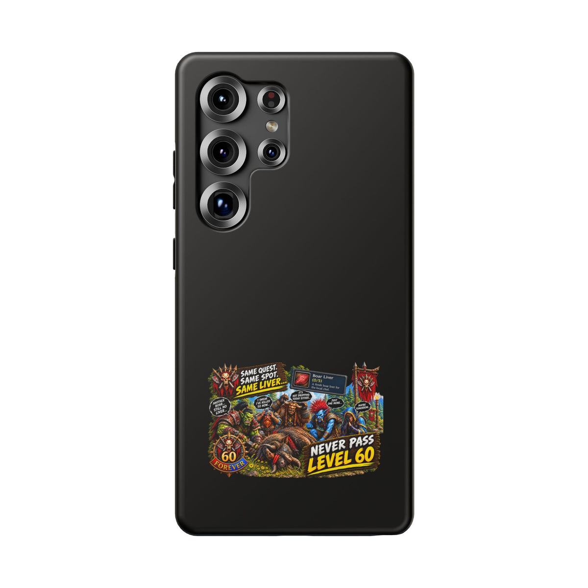 Phone Case — 'Same Quest, Same Spot' Heavy-Duty Impact-Resistant Phone Case