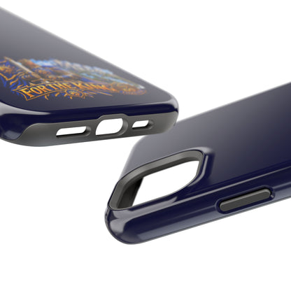 Phone Case — 'For The King' Banner Heavy-Duty Impact-Resistant Phone Case