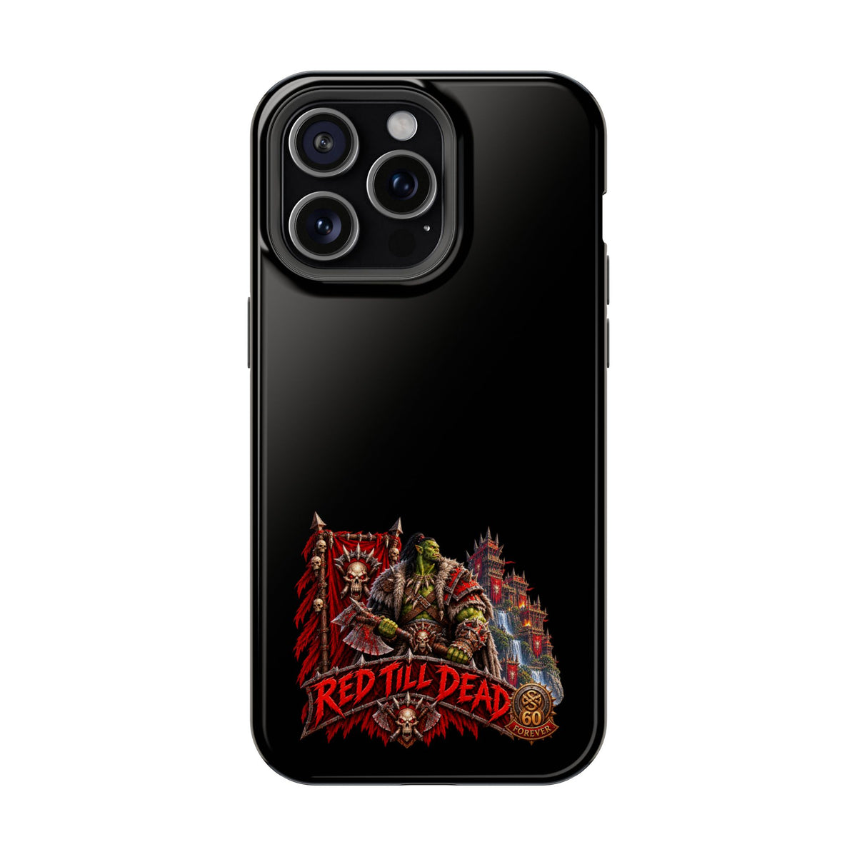 Phone Case — 'Red Till Dead' Heavy-Duty Impact-Resistant Phone Case